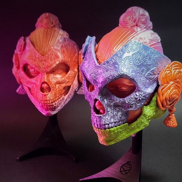 Catrina - Hanging Mask 3s print - Picture 5 of 5